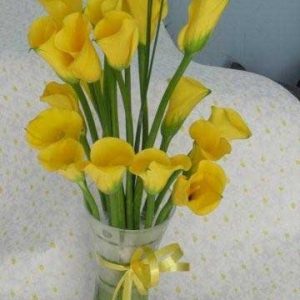 yellow calla lilies delivery Dubai