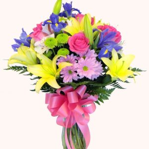 mix flower vase delivery Dubai