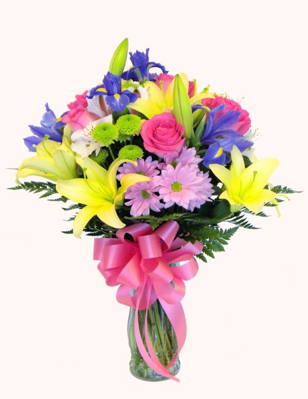 mix flower vase delivery Dubai