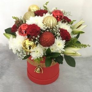 Star Night Christmas Flowers