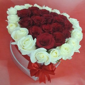 Roses Box Heart