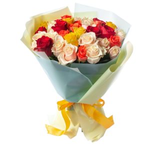 36 roses- mixed roses bouquet