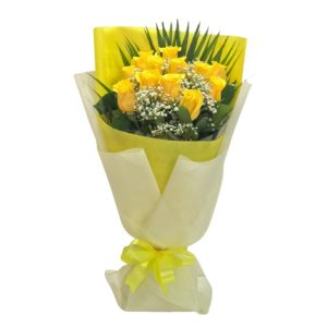 yellow roses bouquet