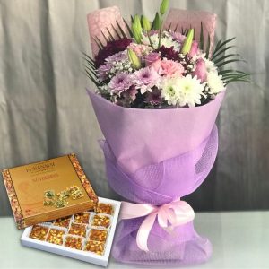 diwali-sweets-and-flowers