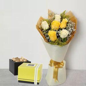 Yellow White Bouquet