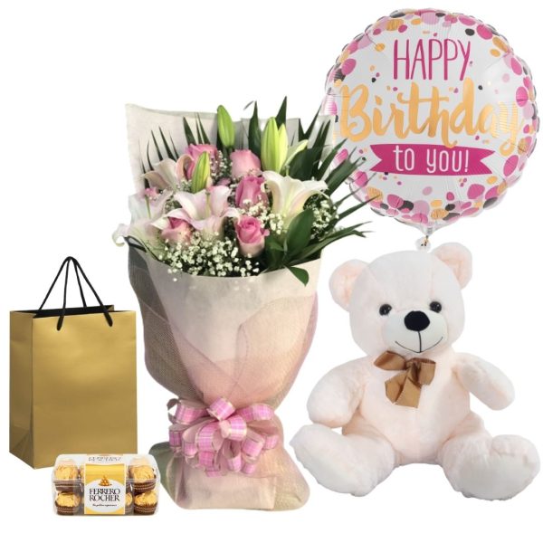 flower-bouquet-teddy-and-chocolates