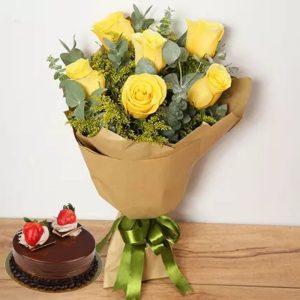 roses-bouquet-and-chocolates