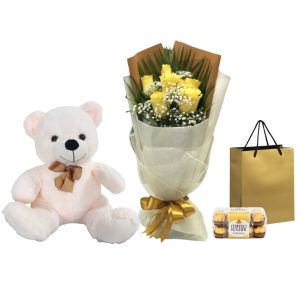 bouquet-teddy-and-chocolates