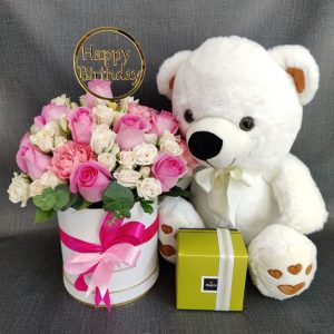 Send Birthday Greetings with Flowers Gift Online