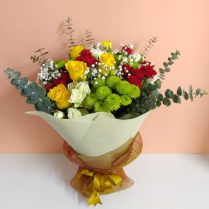 Convey Birthday Wishes with Mixed Flowers