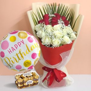 Birthday Bouquet with Chocolates Online
